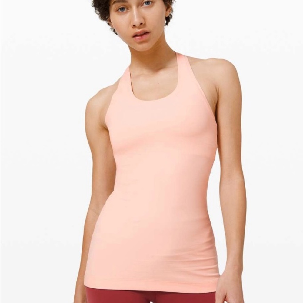Lululemon Cool Racerback Tank Top *Nulu Color Ballet Slipper